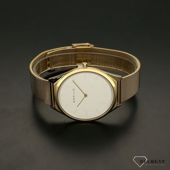 Zegarek damski Bering 17039-334 'Złota klasyka'. Zegarek damski Bering to piękny dodatek biżuteryjny dla każdej kobiety. Zegarek Bering damski zachowany w klasycznej kolorystyce (4).jpg