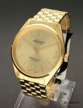 Zegarek męski Atlantic na złotej bransolecie Worldmaster Automatic 51752.45 (4).jpg