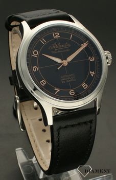 Zegarek męski Atlantic Worldmaster Automatic 53780.41.43R. Męski zegarek automatyczny. Zegarek męski automatyczny na pasku. Zeg (1).jpg
