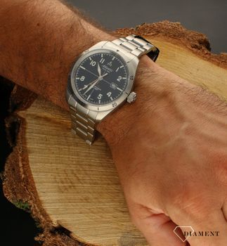 Zegarek męski na bransolecie z czarną tarczą Atlantic Classic SEAFLIGHT 70356.41 (4).jpg