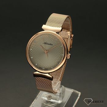 Zegarek damski Adriatica Fashion A3748.9147Q ✅ Zegarek damski Adriatica to piękny zegarek damski szwajcarskiej marki mający stalową kopertę w kolorze różowego złota (3).jpg