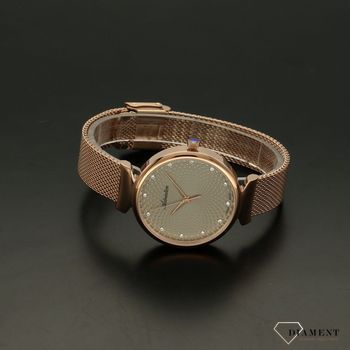 Zegarek damski Adriatica Fashion A3748.9147Q ✅ Zegarek damski Adriatica to piękny zegarek damski szwajcarskiej marki mający stalową kopertę w kolorze różowego złota (4).jpg
