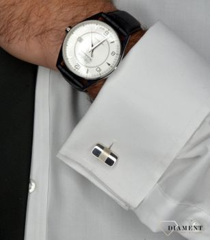Zegarek męski Adriatica Automatic A8254.5256Q. Zegarek męski automatyczny na czarnym pasku z piękną srebrną tarczą. Zegarek męski to świetny pomysł na prezent dla eleganckiego mężczyzny (2).JPG