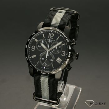 Bardzo elegancki zegarek męski w ciemnych kolorach, z wyraźną męską czarną tarczą. Zegarek męski to świetny pomysł na prezent dla mężczyzny. Zapraszamy!  (2).jpg