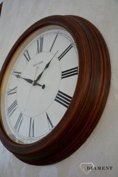 Zegar na ścianę Rhythm duży 49 cm CMG557NR06. Piękny duży zegar ścienny. Zegar ścienny w nowoczesnej odsłonie, który ozdobi i ożywi każde wnętrze. ✓Duże zegary ścienne (5).JPG