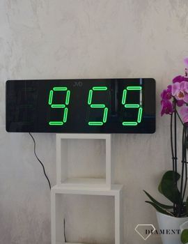 Zegar cyfrowy JVD z zielonym wyświetlaczem LED DH1.3 ✅ Zegar z wyświetlaczem godziny w kolorze zielonym o wysokości cyfr 13 cm ✅ (7).JPG