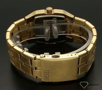 Zegarek męski Diesel CLIFFHANGER na złotej bransolecie DZ2151. Męski zegarek Diesel. Męski zegarek klasyczny na bransolecie (5).jpg