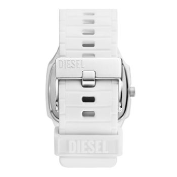 Zegarek męski Diesel CLIFFHANGER 2.0 na białym gumowym pasku DZ2204 (4).jpg