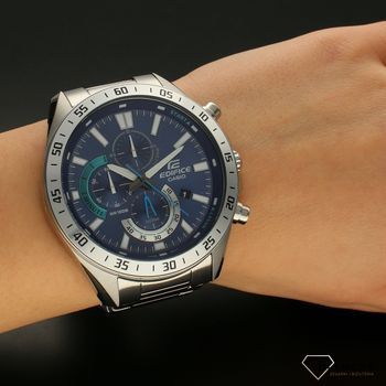 Zegarek męski Casio Edifice Chronograph Bransoleta EFV-620D-2AVUEF. Japońskie zegarki łączą w sobie doskonałą technologię i dopracowaną mechanikę.  (2).jpg