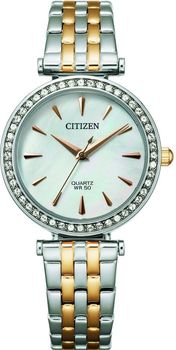 Zegarek damski na bransolecie złoto-srebrnej Citizen ER0216-59D.jpg
