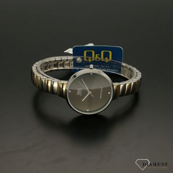 Zegarek damski złoty na bransolecie F611-402 ⌚ Zegarki damskie na bransolecie ✓Prezent dla kobiety 🎁 (3).jpg