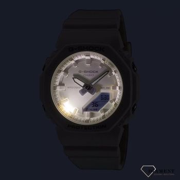 Zegarek damski Casio G-Shock TONE ON TONE biały GMA-P2100-7AER. Zegarek casio g-shock na komunię dla dziewczynki. Zegarek damski biały sportowy. Damski zegarek do pływania, wodoszczelny. Zegarek komunijny. 4.jpg