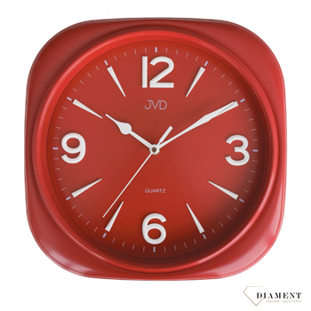 Zegar na ścianę do pokoju czerwony JVD HX2444.3. ✓Zegary ścienne✓ Zegar ścienny do salonu do zegary do biura ✓ Nowoczesne zegary✓ Autoryzowany sklep✓ Kurier Gratis 24h.png