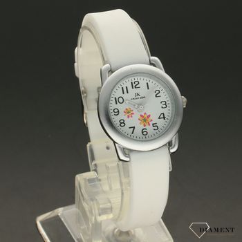 Zegarek dziecięcy⌚ Zegarek dla dziewczynki Jordan Kerr 'Biały pasek' JK1558-biały ✓ (1).jpg