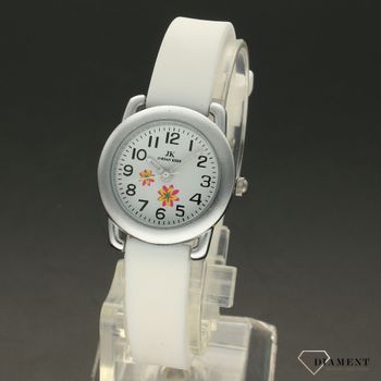 Zegarek dziecięcy⌚ Zegarek dla dziewczynki Jordan Kerr 'Biały pasek' JK1558-biały ✓ (2).jpg