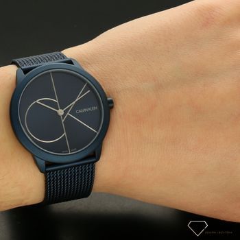 Piękny i modny zegarek damski Calvin Klein w pięknym niebieskim odcieniu (5).jpg