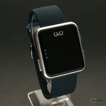 Zegarek męski Q&Q z wyświetlaczem niebieski pasek M197-004 (1).jpg
