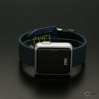 Zegarek męski Q&Q z wyświetlaczem niebieski pasek M197-004 (3).jpg