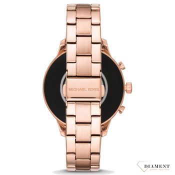 Smartwatch Michael Kors Rose Gold MKT5046 to zegarek na bransolecie w kolorze różowego złota, który łączy się z telefonem przez bluetooth. S (2).jpg