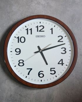 Seiko Clocks Zegar ścienny QXA799B Brązowy (2).JPG