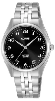 Zegarek damski na bransolecie Lorus z czarną tarczą RG253TX9.webp