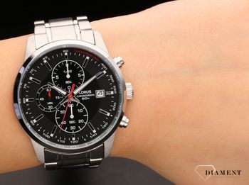 Męski zegarek Lorus Chronograph RM325DX9 (5).JPG