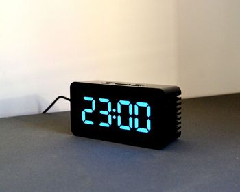 Zegar budzik LED JVD SB3658.2 z termometrem niebieskie cyfry ✓ Zegary cyfrowe ✓Zegary z temperaturą  (2).JPG