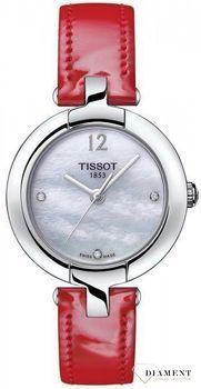 Zegarek damski Tissot T-TREND Pinky czerwony T084.210.16.116.00 (T0842101611600).jpg