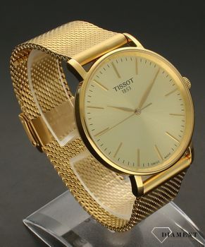 Zegarek męski w kolorze złota Tissot EVERYTIME T143.410.33.021 (1).jpg