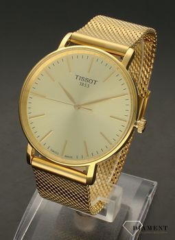 Zegarek męski w kolorze złota Tissot EVERYTIME T143.410.33.021 (2).jpg