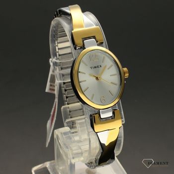 Zegarek damski Timex Fashion Stretch Bangle TW2U12100. ✓Zegarki damskie ✓Prezent dla mamy ✓Złote zegarki ✓ (2).jpg