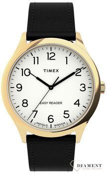 Zegarek męski TIMEX Easy Reader klasyczny na czarnym pasku TW2U22200.jpg