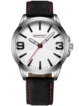 Męski zegarek Perfect na pasku W114-02 czarny pasek z przeszyciami W114-03.jpg
