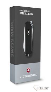 Scyzoryk Victorinox Classic SD Dark Illusion 0.6223.3G.Doskonale się sprawdzi jako pomysł na prezent.  (3).jpg