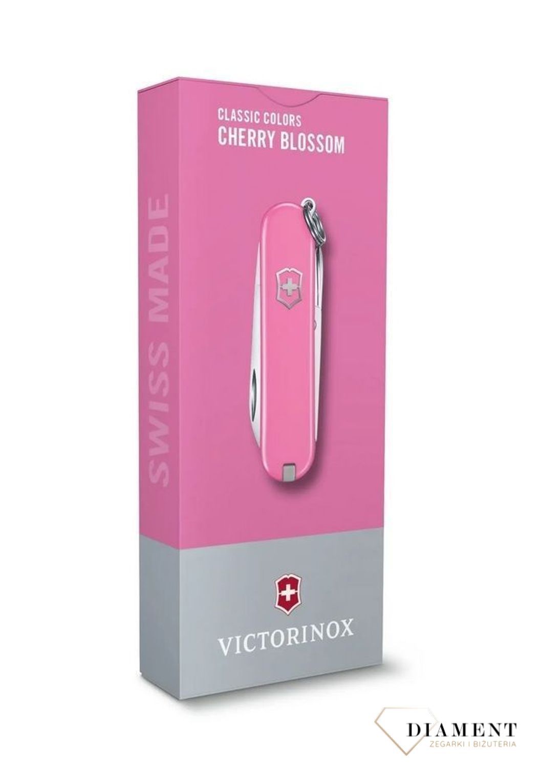 Scyzoryk Victorinox Classic Cherry Blossom Różowy 0.6223.51G. Dopasowane akcesoria towarzyszące temu scyzorykowi o niesamowitej trwałości stanowią z kolei dodatkowy argument na jego rzecz. Scyzoryk świetn (1).jpg