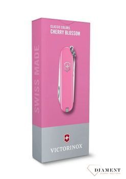 Scyzoryk Victorinox Classic Cherry Blossom Różowy 0.6223.51G. Dopasowane akcesoria towarzyszące temu scyzorykowi o niesamowitej trwałości stanowią z kolei dodatkowy argument na jego rzecz. Scyzoryk świe (4).jpg