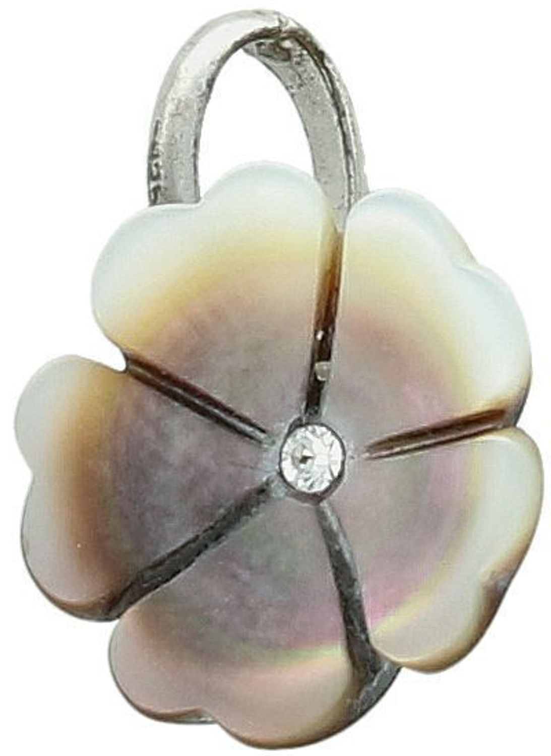 Zawieszka srebrna kwiatek masa jubilerska próba 925, 000-WON-IWMF129 Wykonana z wysokiej jakości srebra próby 925, zachwyca lekkością i estetycznym wykonaniem.1.jpg