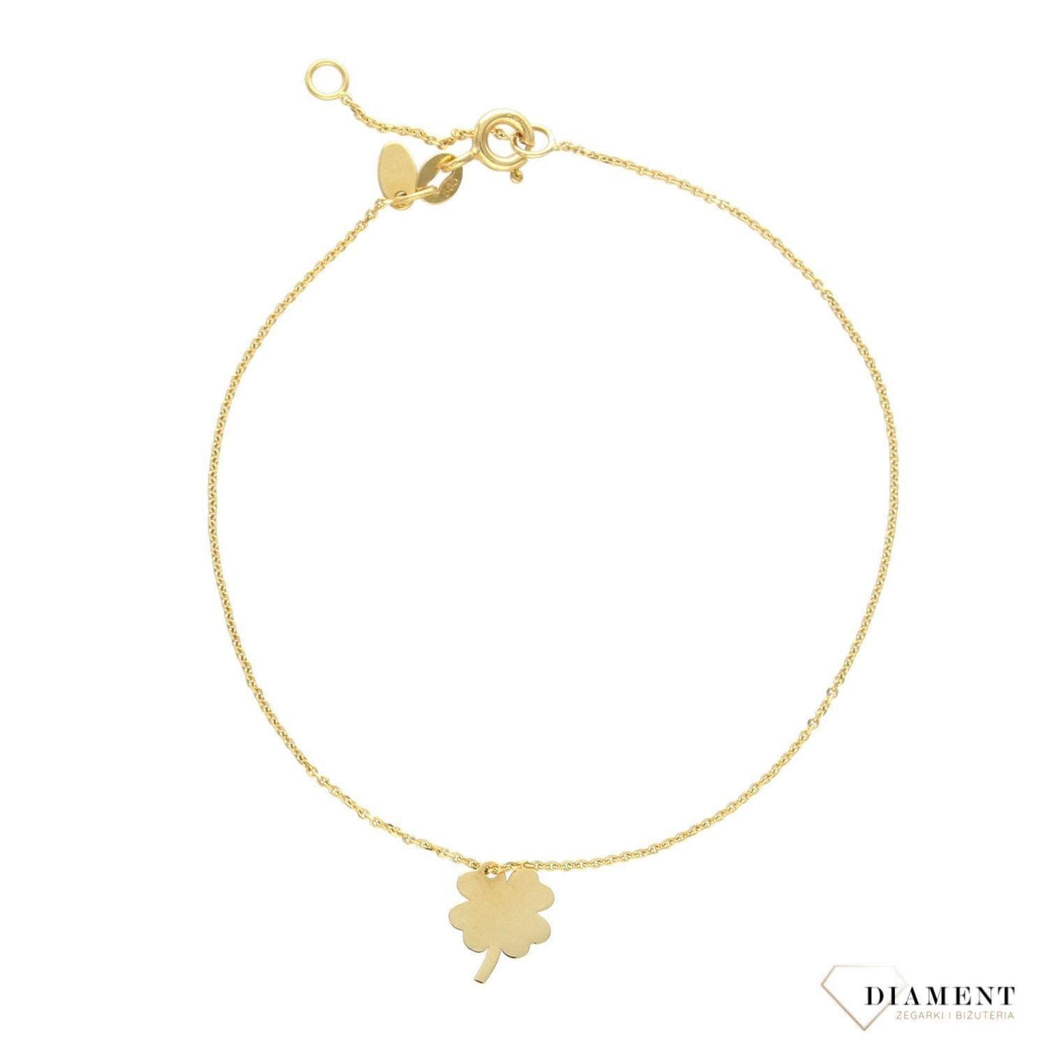 Bransoletka złota. Delikatne bransoletki dla kobiet. Złote Bransoletki Damskie w Sklepie z Biżuterią zegarki-diament.pl to idealny pomysł na prezent dla kobiety..jpg