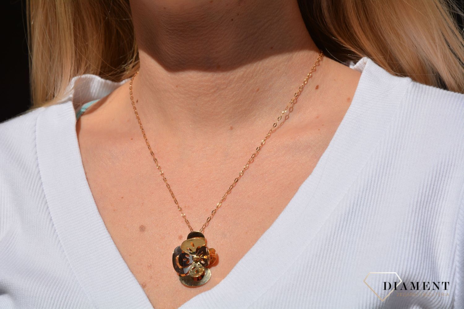 Złoty naszyjnik ✓Biżuteria Damska w Sklepie z Biżuterią zegarki-diament.pl ✓Biżuteria na prezent✓ Piękne i Eleganckie Naszyjniki dla Kobiet ✓ Prawdziwe Złoto ✓.jpg