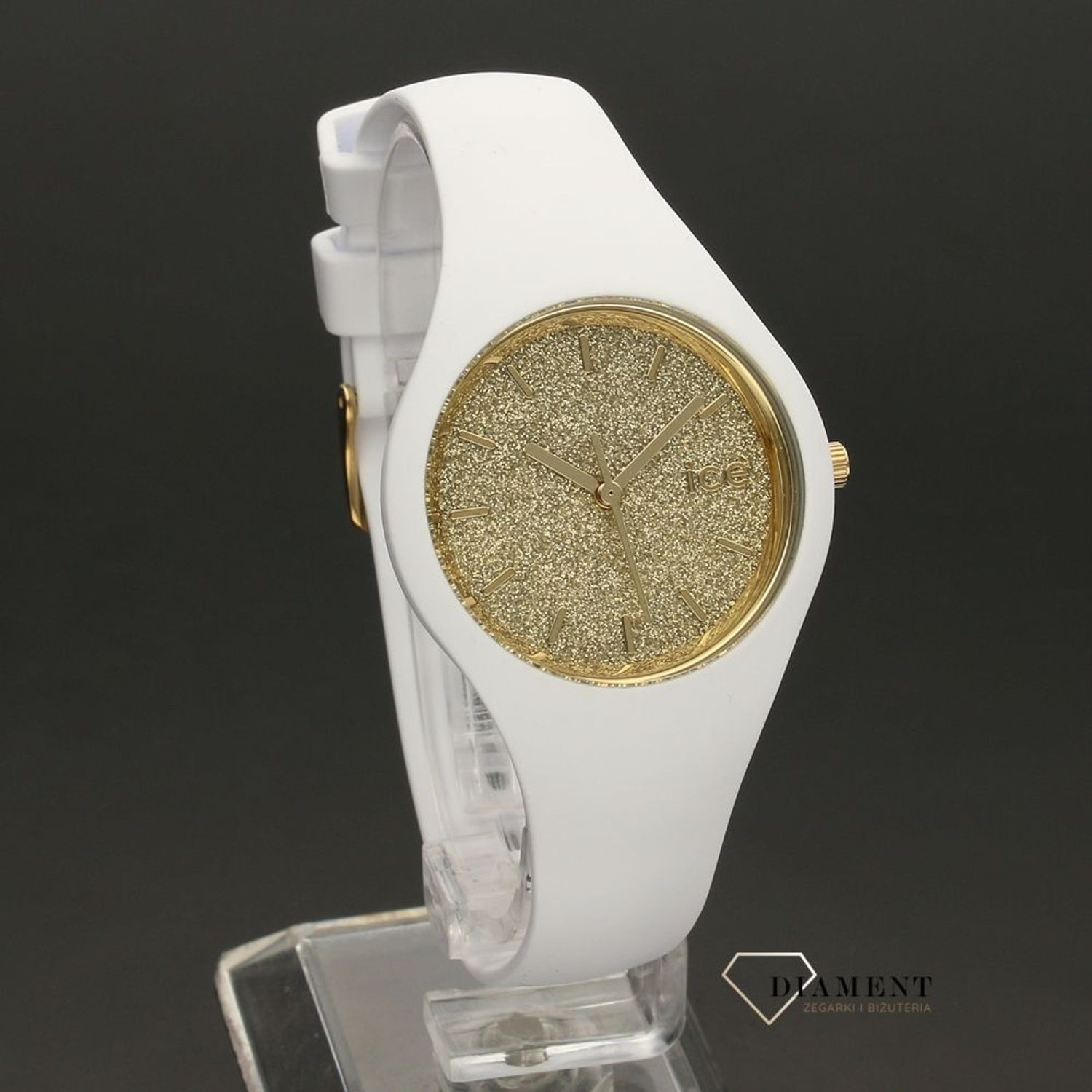 Damski zegarek ICE WATCH Glitter Gold Medium 001345.jpg