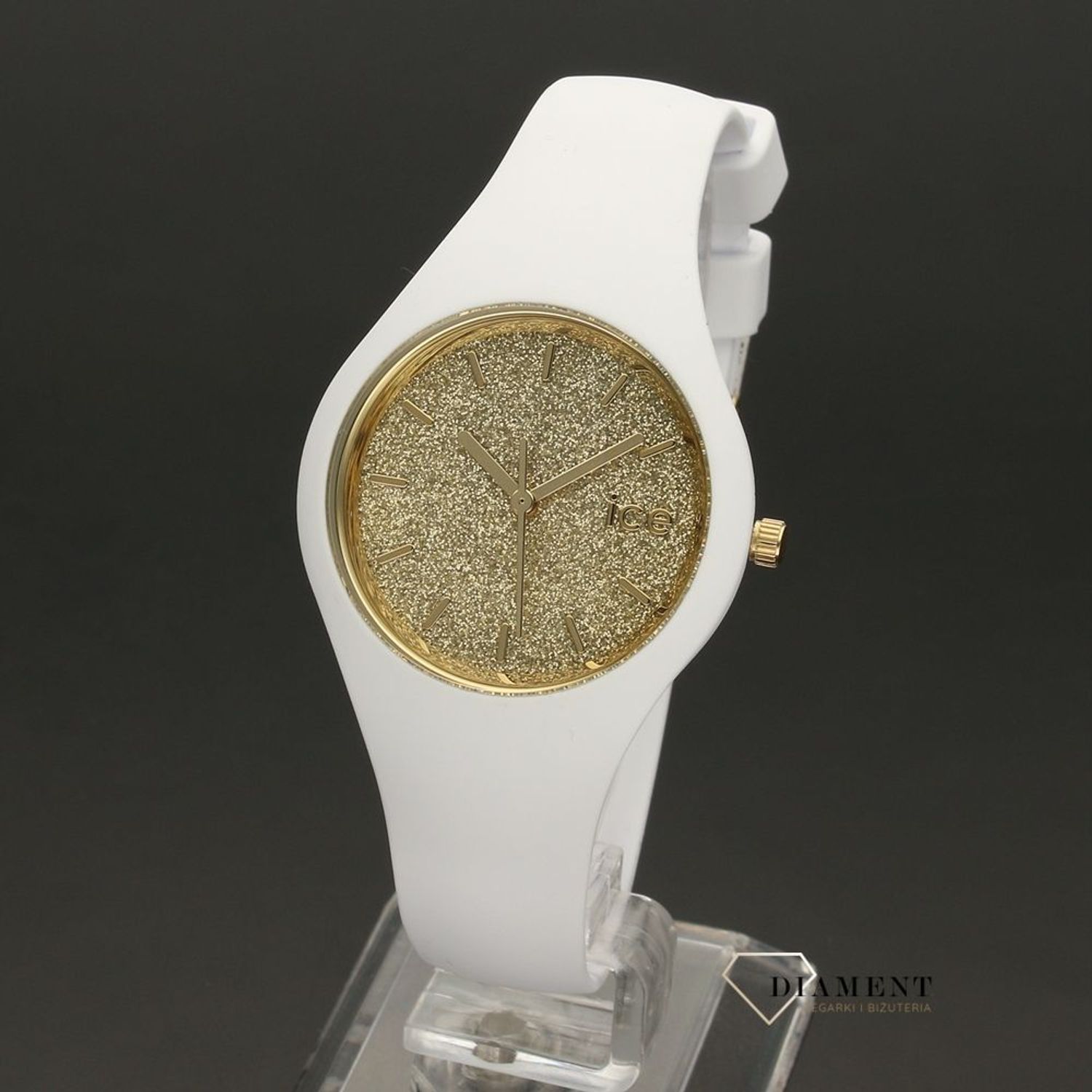 Damski zegarek ICE WATCH Glitter Gold Medium 001345.jpg