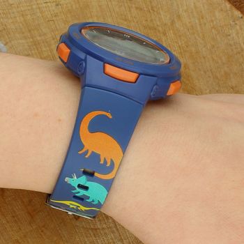 Timemaster 007-46 zegarek dziecięcy dinozaury granatowy LCD – wodoodporny 10 ATM, stoper, alarm (3).jpg