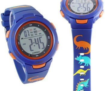 Zegarek dziecięcy Timemaster 007-46 Dinozaury granatowy LCD (3).jpg