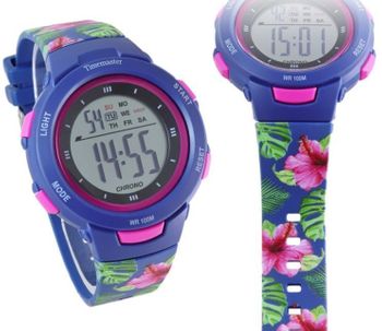 Zegarek dziecięcy Timemaster Event 007-48 cyfrowy kwiatowy pasek (3).jpg