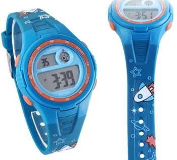 Zegarek 007-49 Timemaster – zegarek dziecięcy cyfrowy, niebieski z rakietami (2).jpg