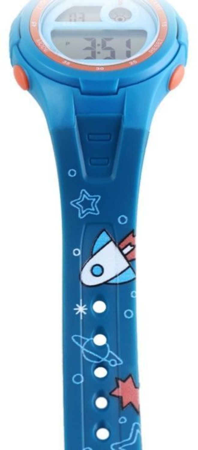 Zegarek 007-49 Timemaster – zegarek dziecięcy cyfrowy, niebieski z rakietami (1).jpg