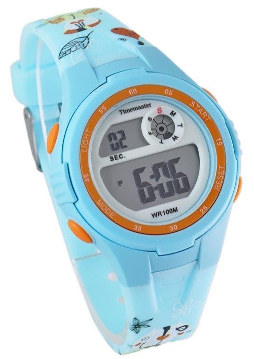 Zegarek 007-50 Timemaster – zegarek dziecięcy cyfrowy z kotkiem, niebieski (1).jpg