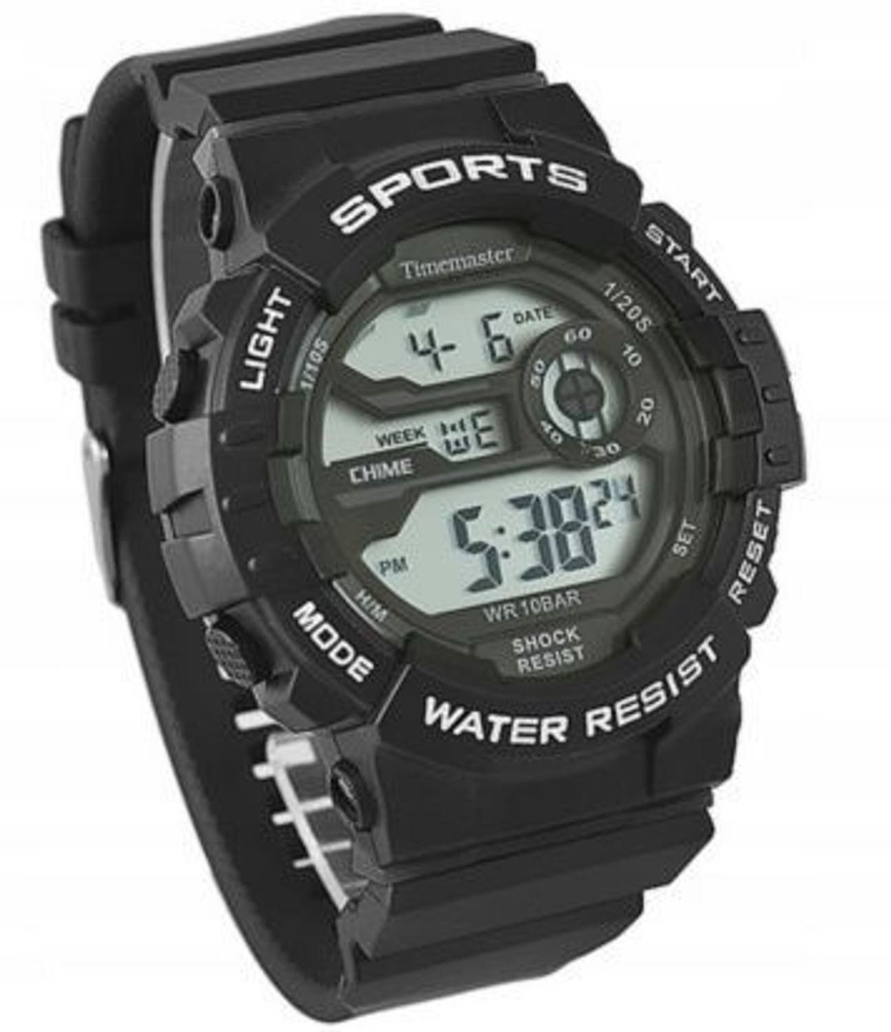 Zegarek Timemaster Sports 008-11 – dziecięcy zegarek sportowy LCD 10 ATM, czarny.jpg