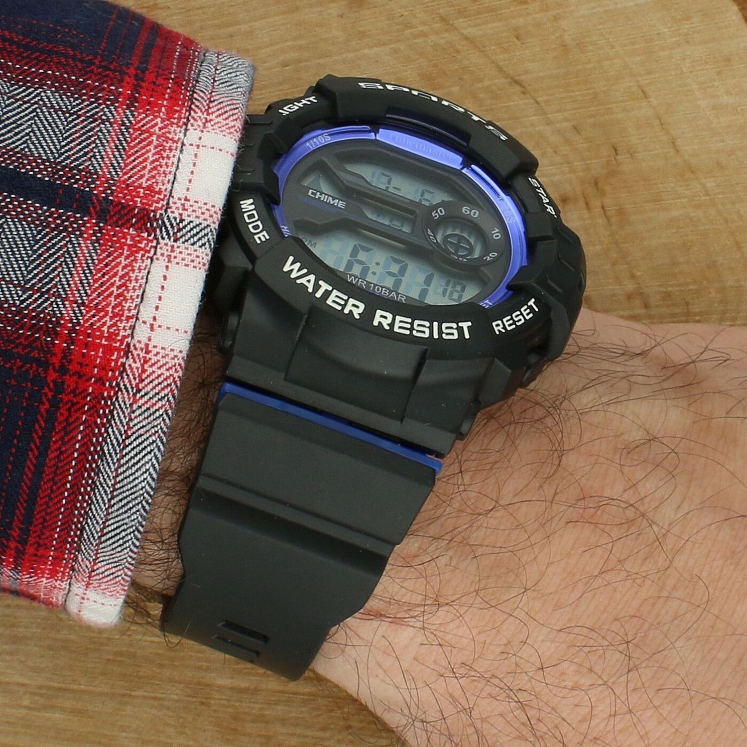 Zegarek Timemaster Sports 008-12 – dziecięcy zegarek sportowy LCD 10 ATM, czarno-niebieskixv.jpg