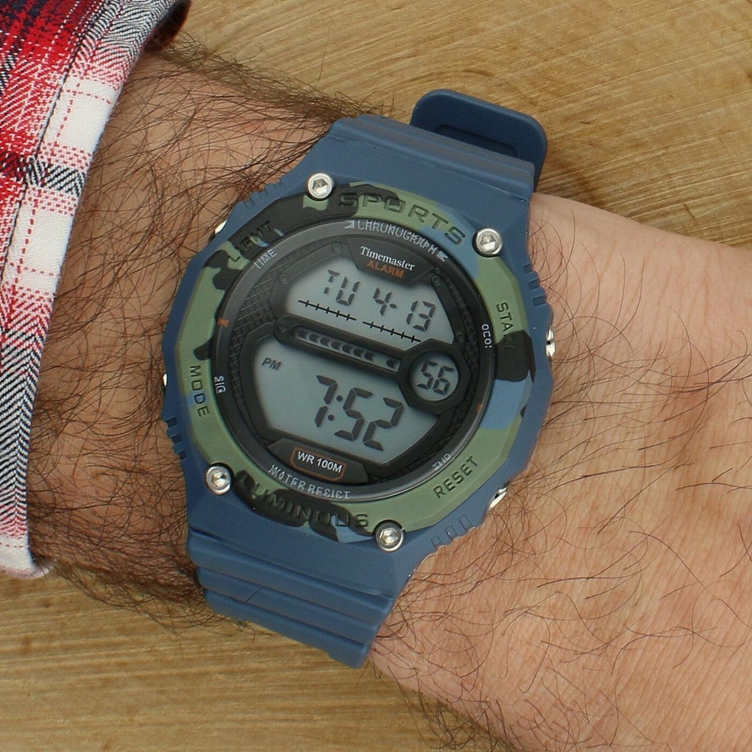 Zegarek Timemaster Sport 008-16 – Męski zegarek cyfrowy 10 ATM, granatowy, mechanizm Seiko.jpg